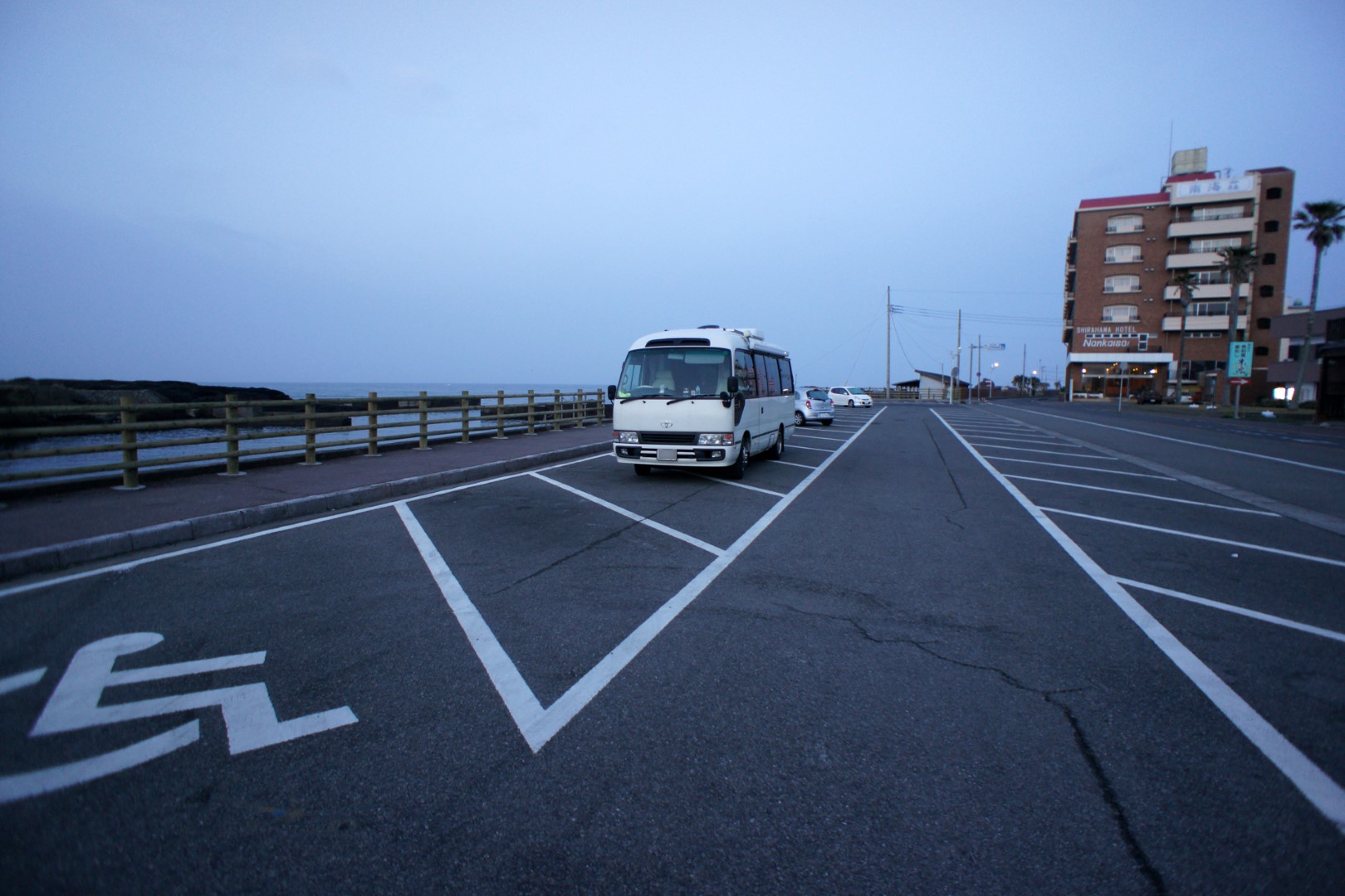 千葉県安房郡白浜町野島崎灯台そば駐車場