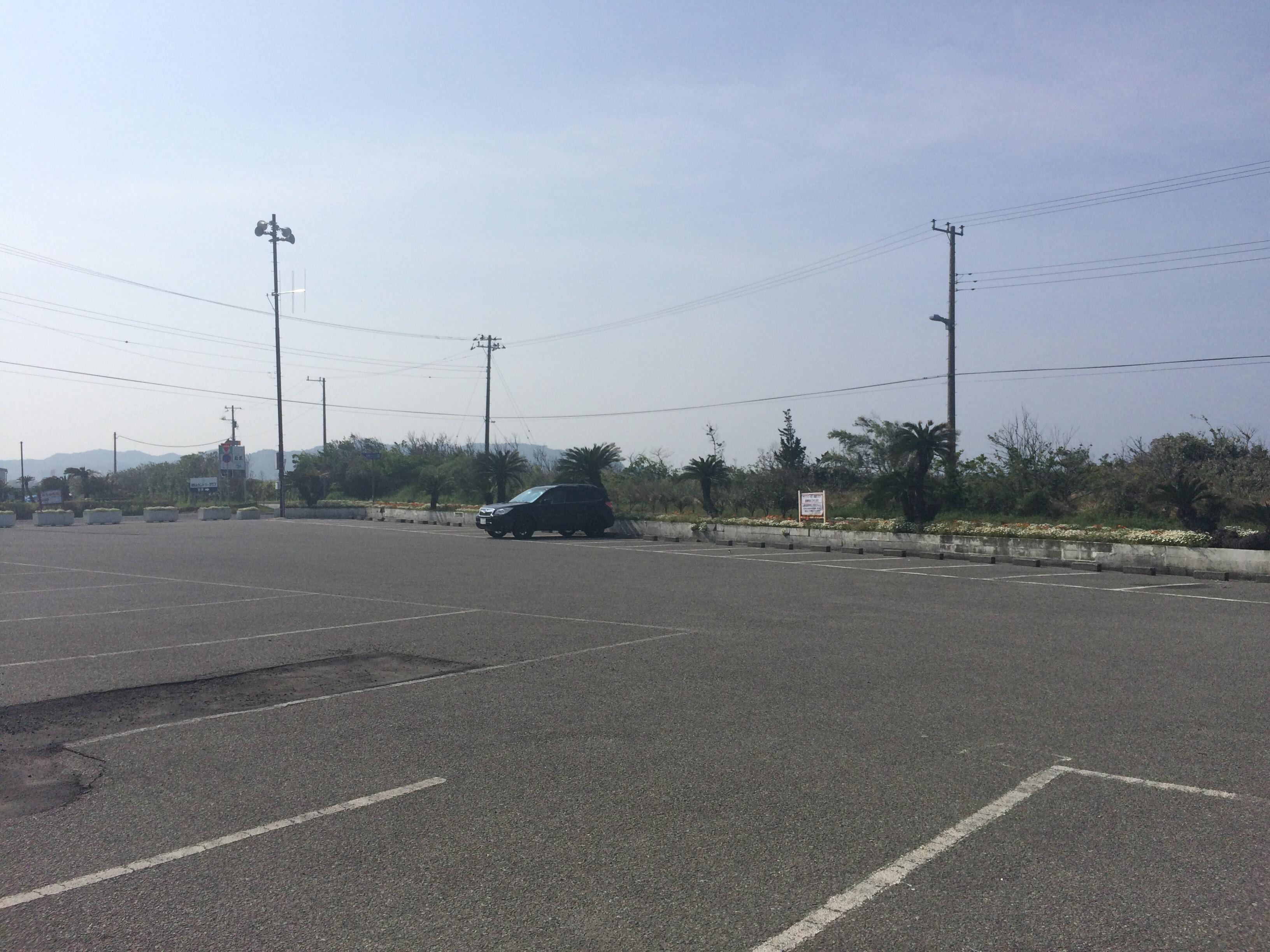 千葉県館山ファミリーパーク駐車場