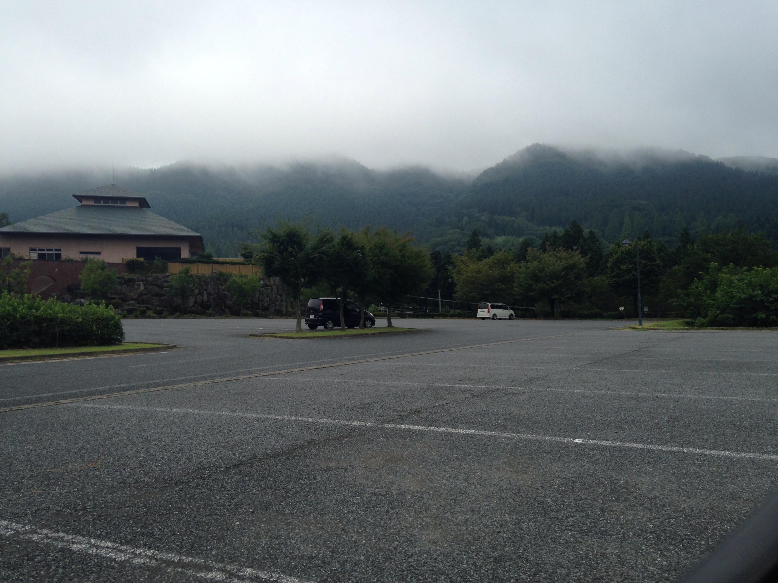 群馬県安中市松井田町碓氷峠の森交流館「峠の湯」駐車場