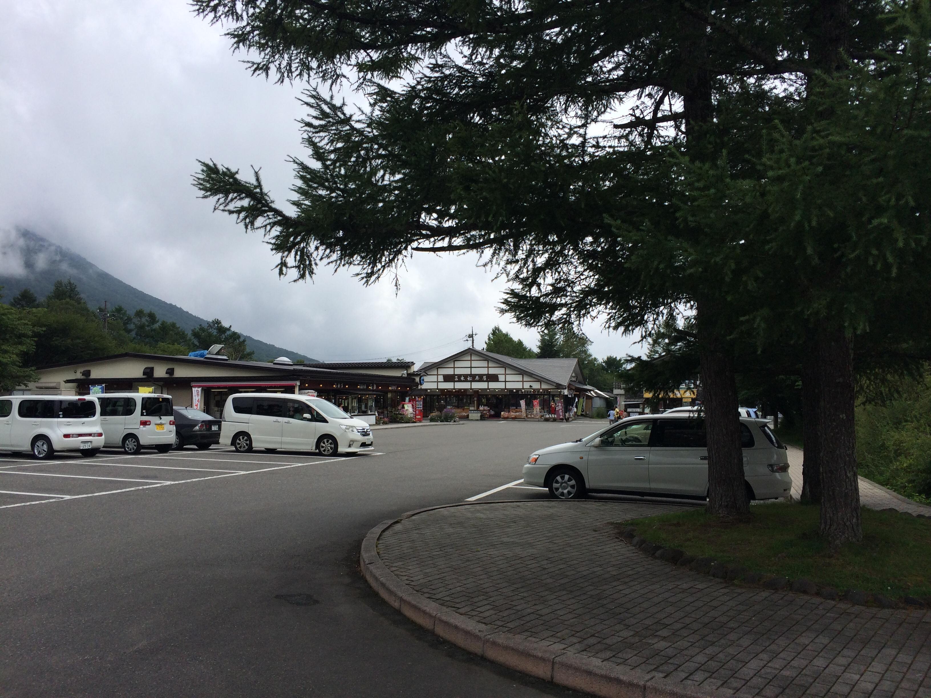 栃木県奥日光戦場ヶ原三本松駐車場
