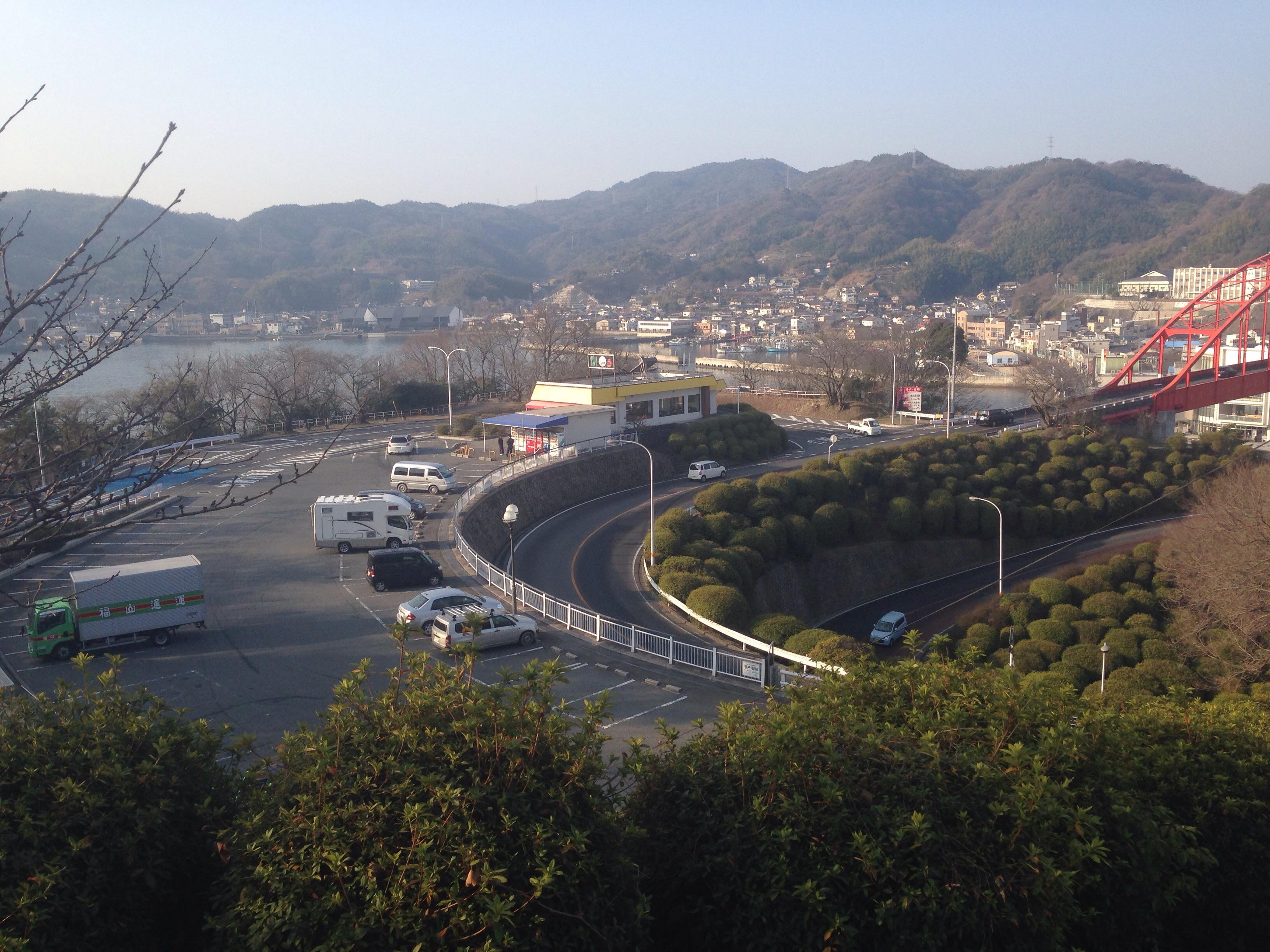 広島県広島市呉・音戸の瀬戸公園駐車場