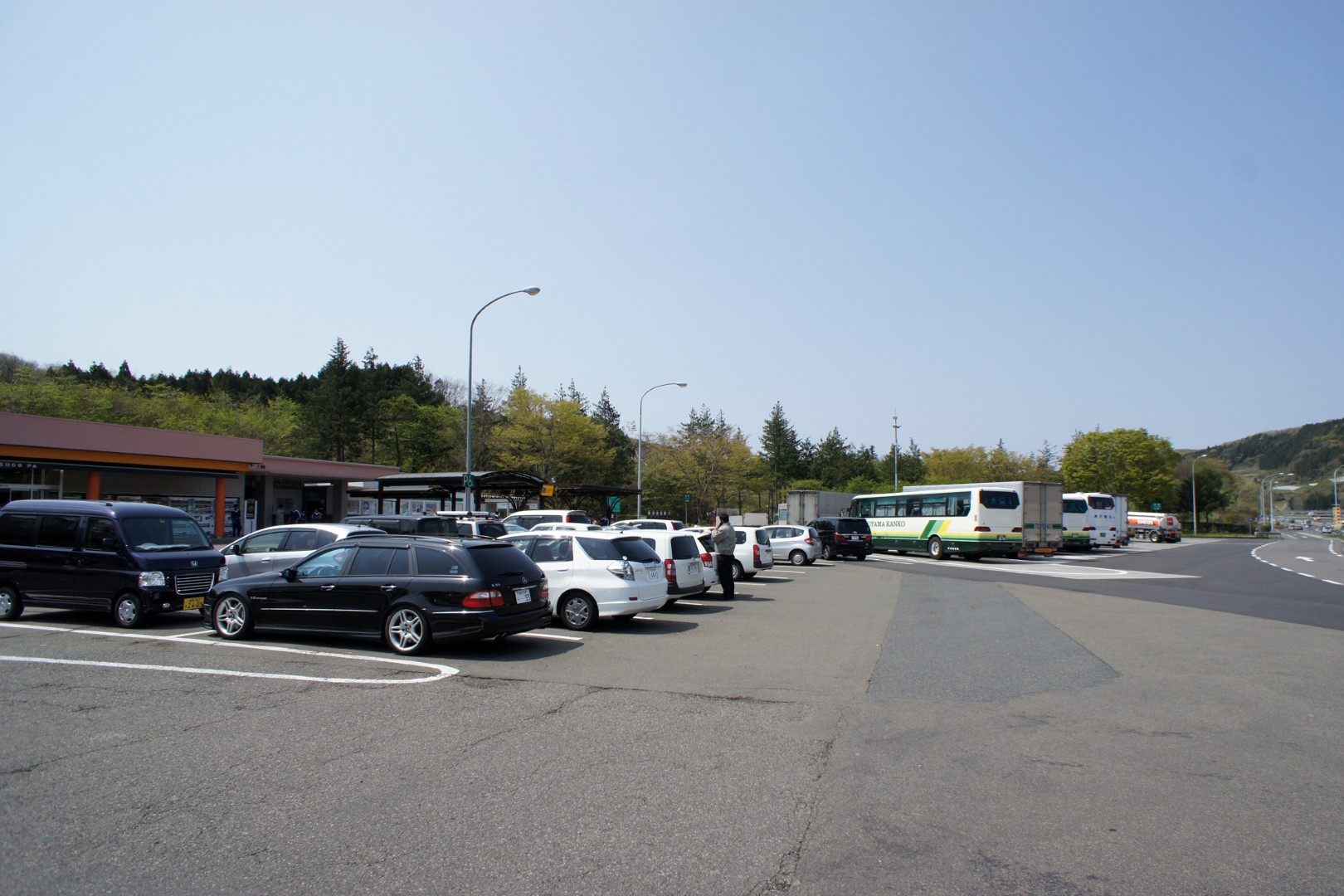 東北自動車道 菅生PA 上り