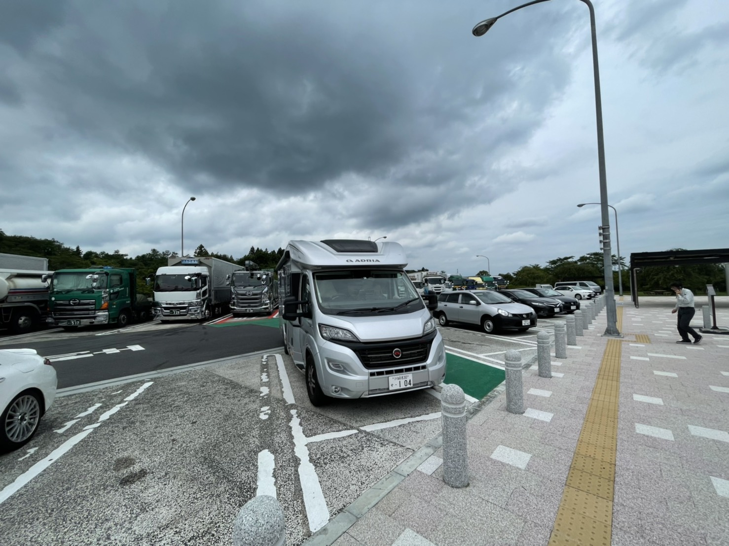 東北自動車道 金成PA 上り