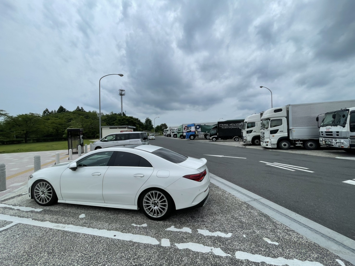東北自動車道 金成PA 上り