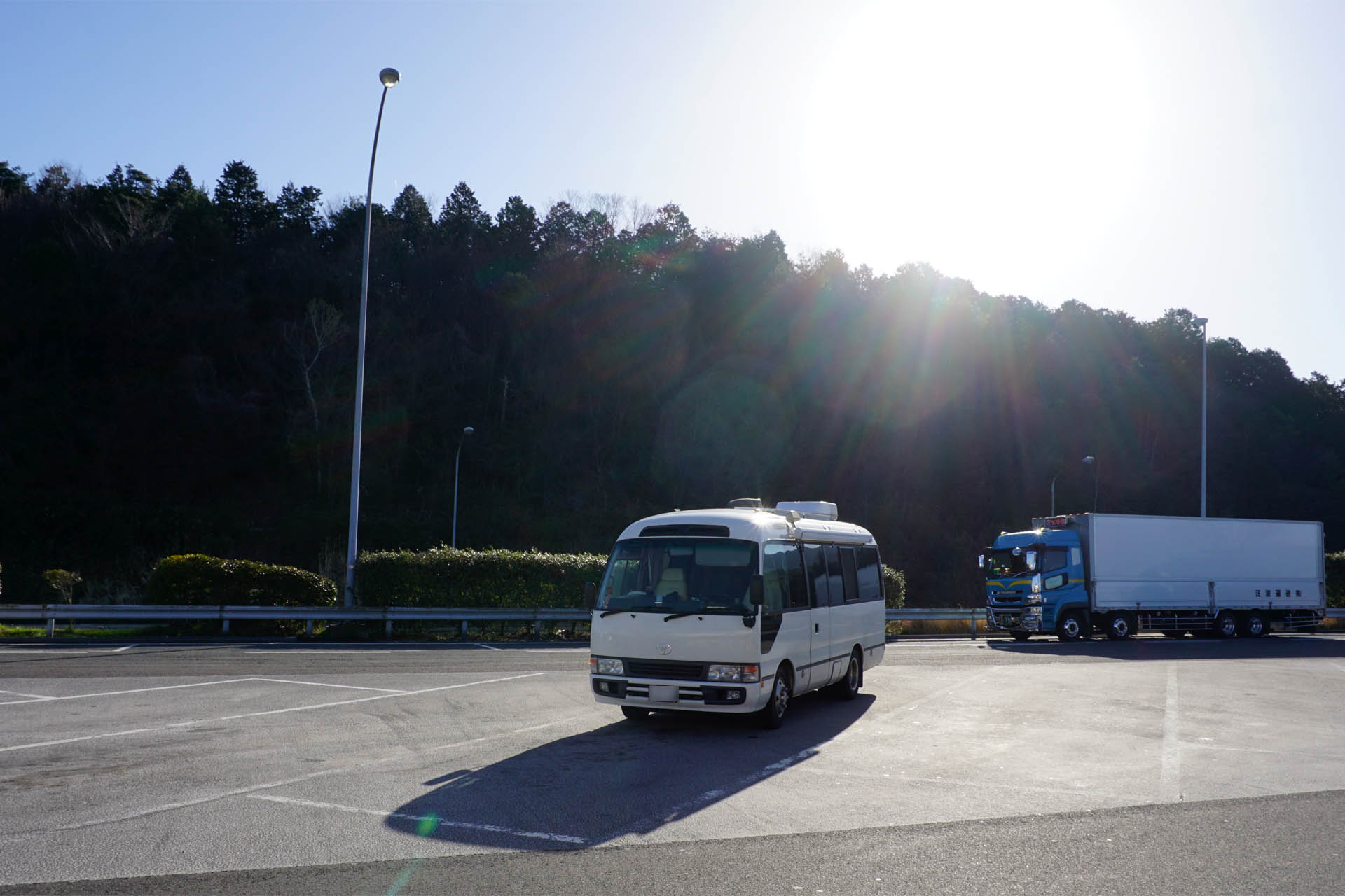 名神高速道路 湖東三山PA 上り