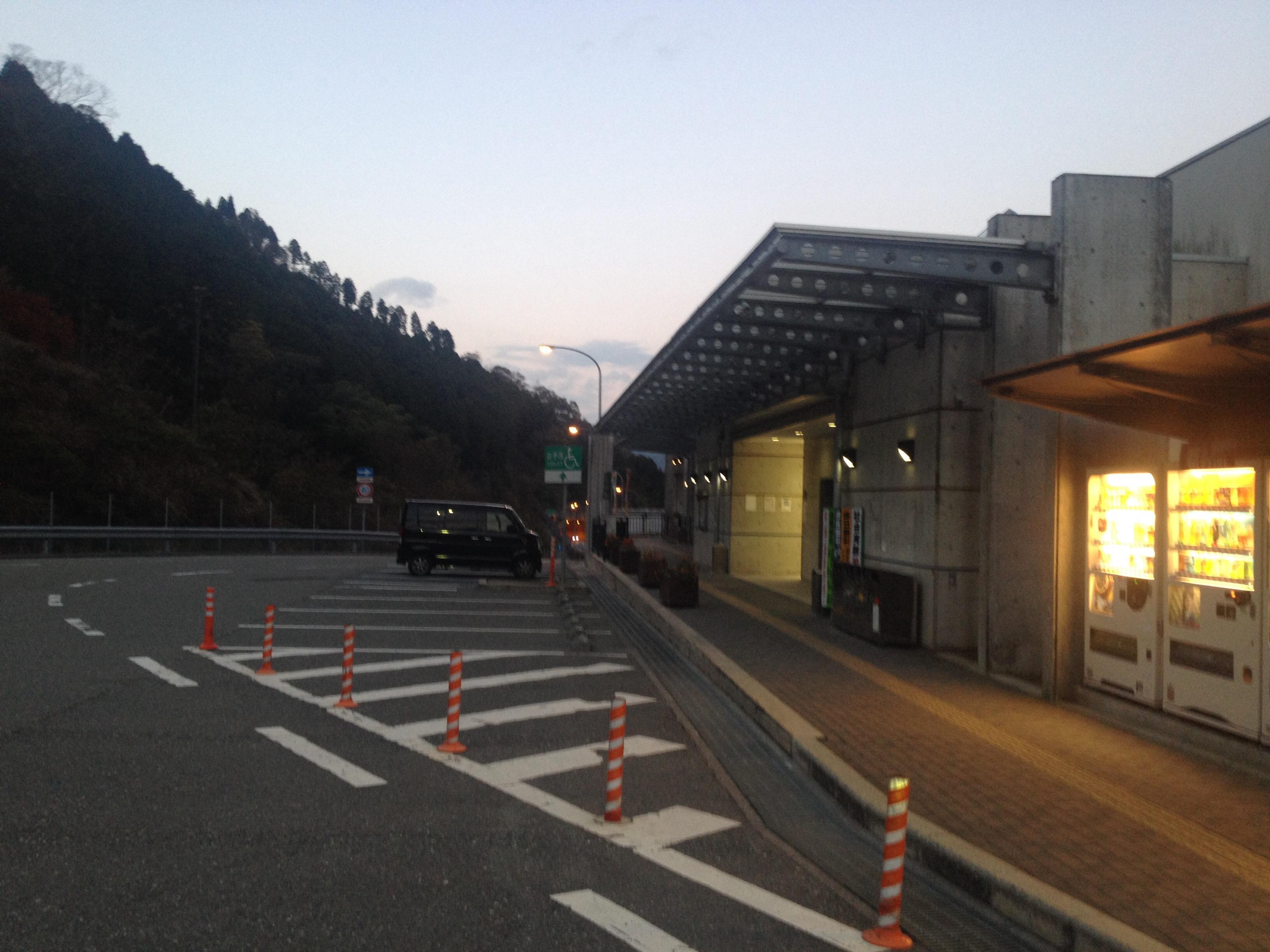 播但連絡道路 朝来SA 下り