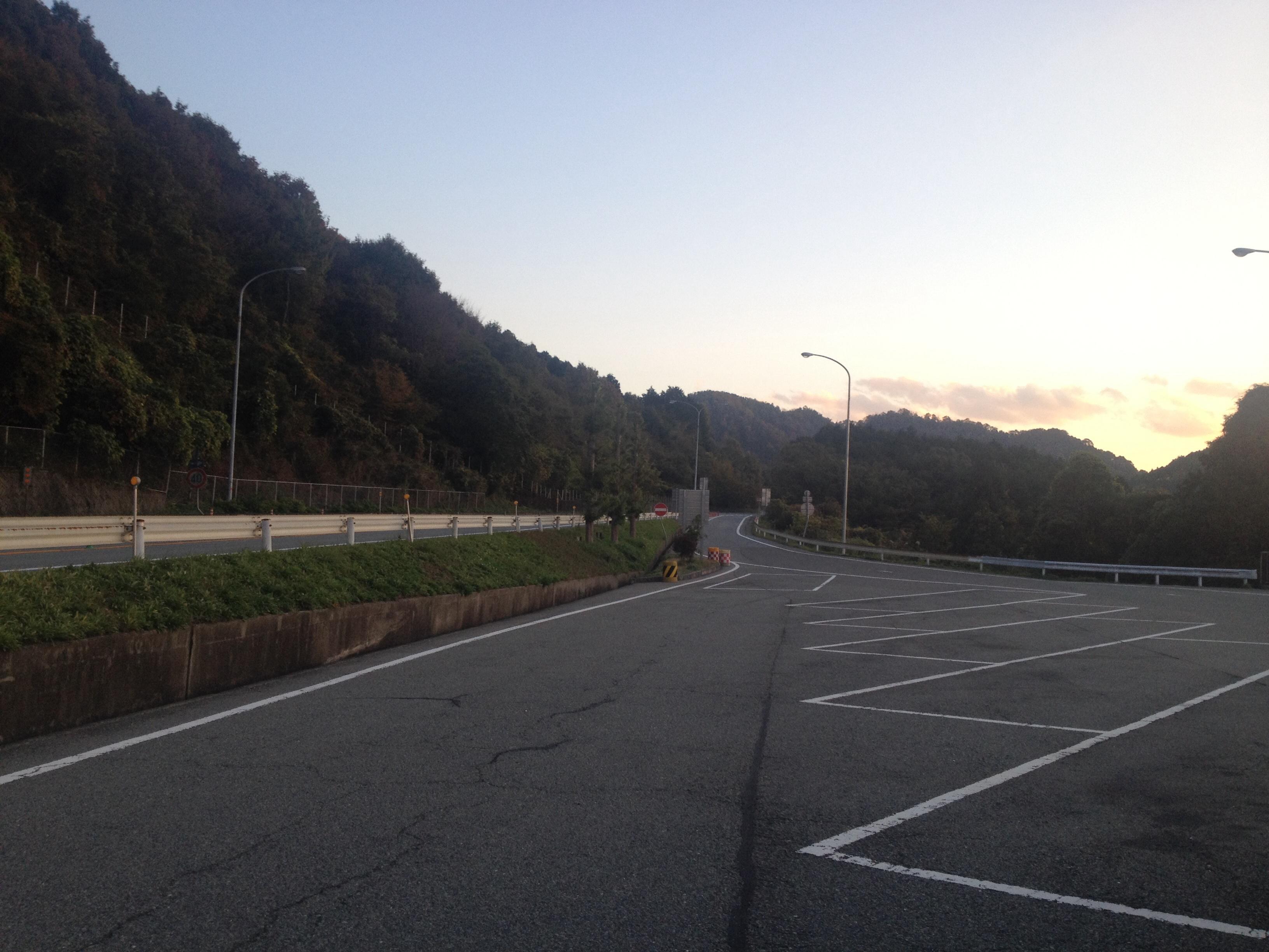 播但連絡道路 市川SA 下り
