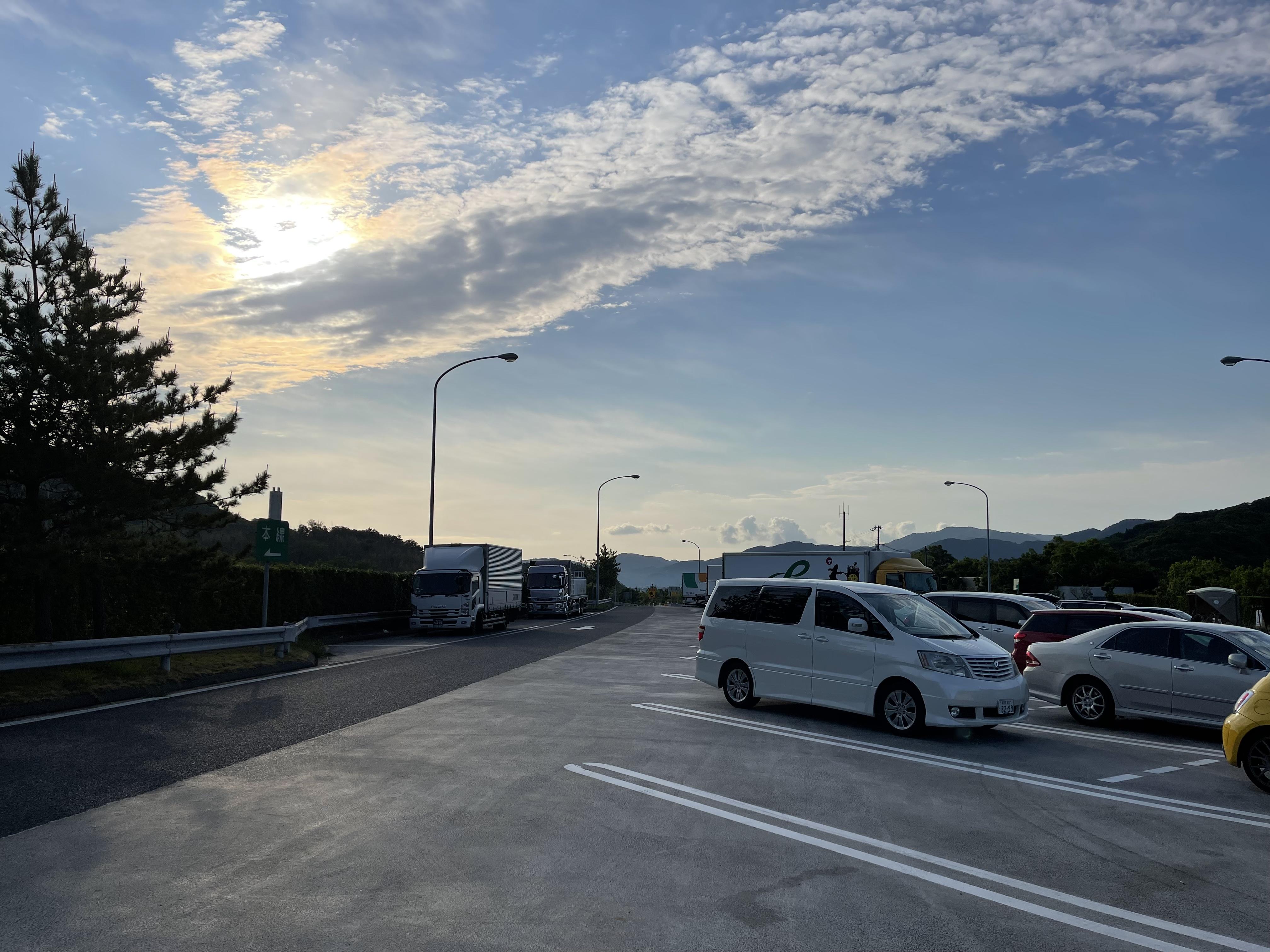 神戸淡路鳴門自動車道 緑PA 下り