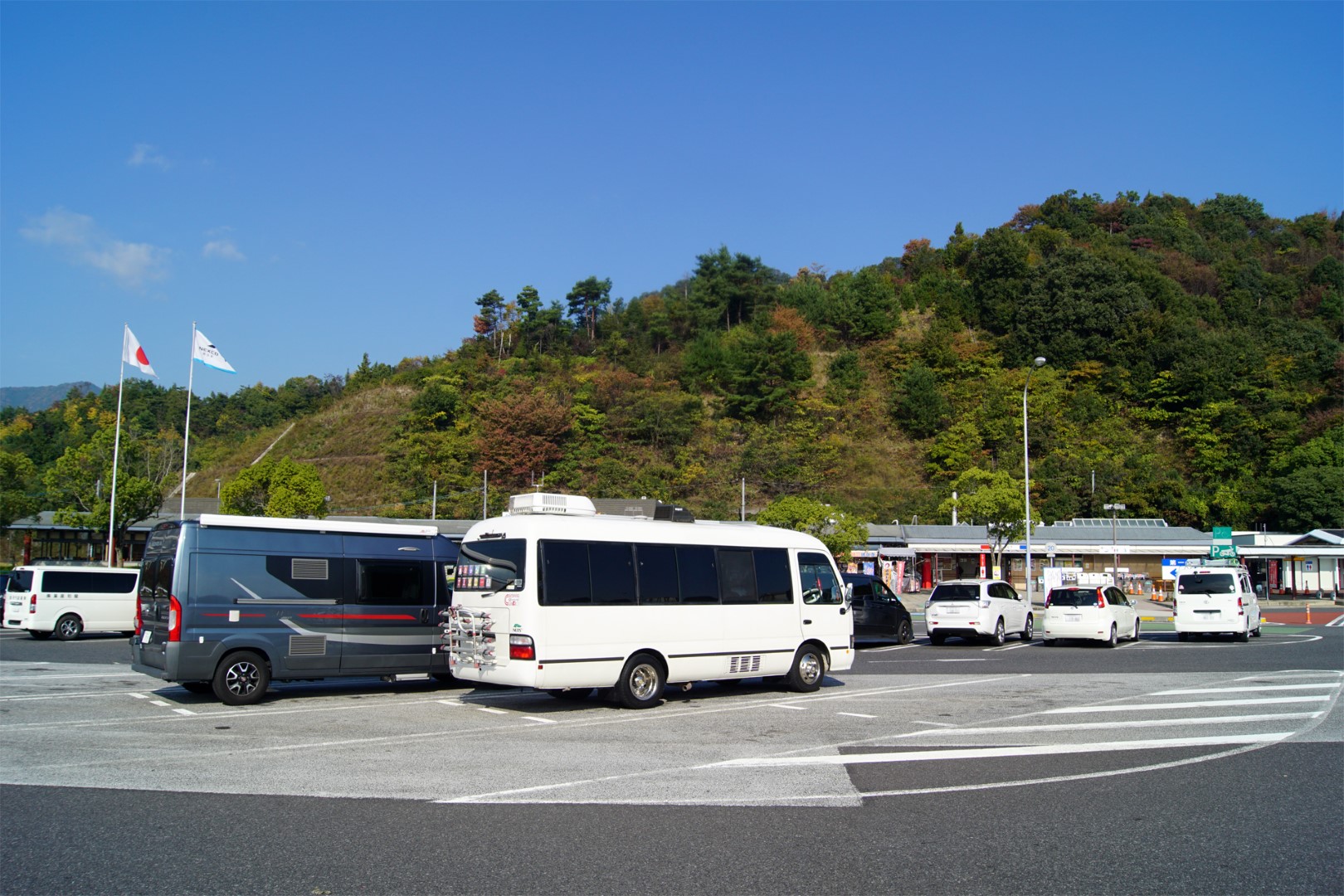 山陽自動車道 宮島SA 上り