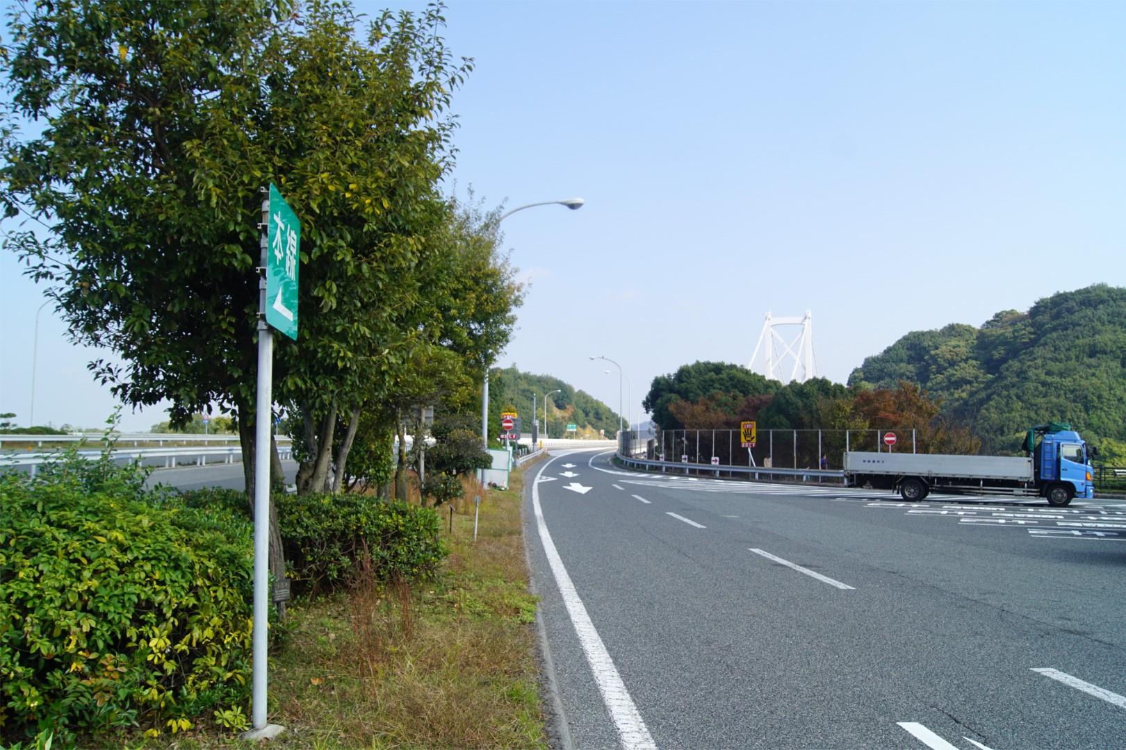 西瀬戸自動車道 大浜PA 下り