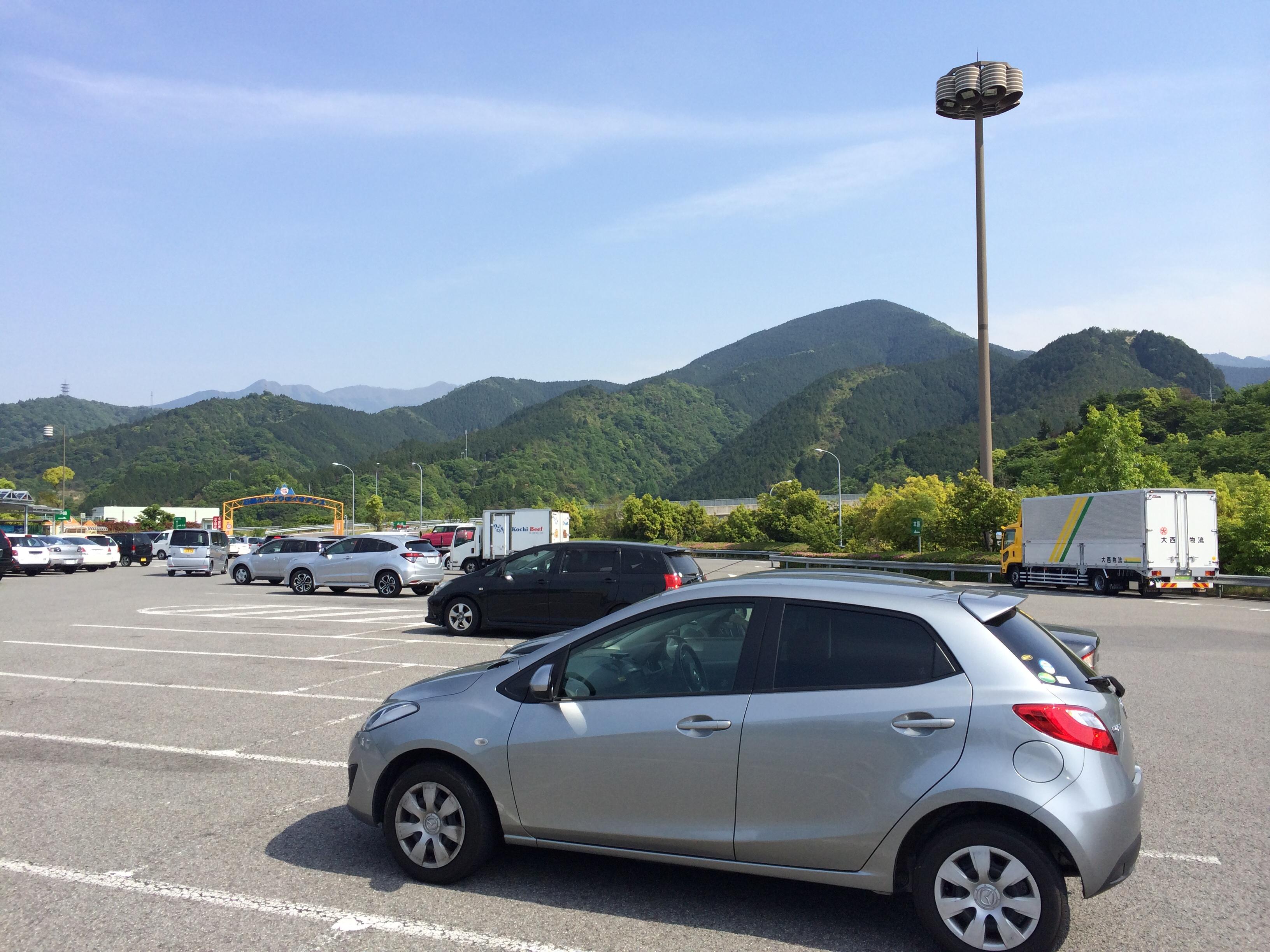 松山自動車道 石鎚山SA 上り
