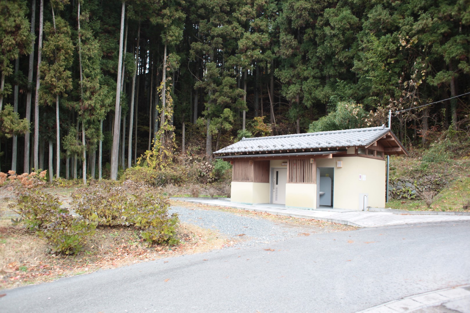 赤谷湖駐車場