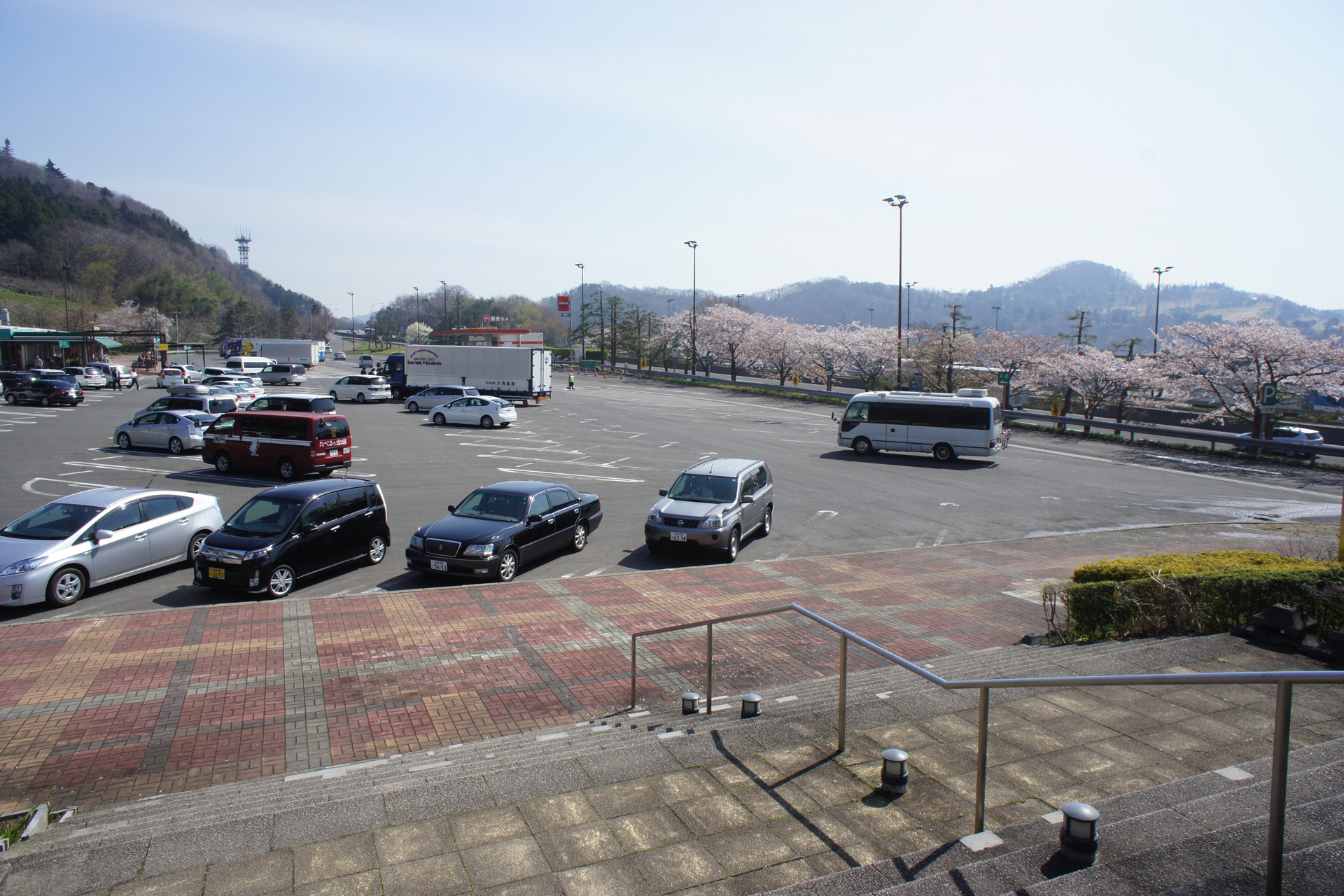 東北自動車道 国見SA 下り