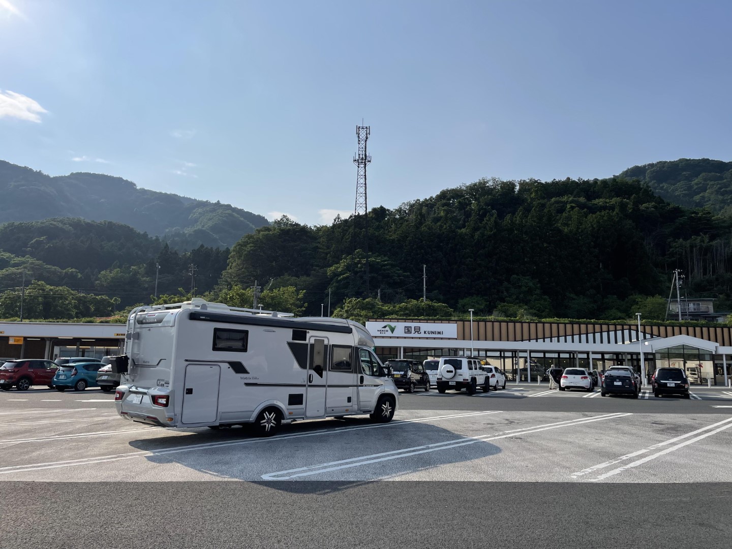 東北自動車道 国見SA 下り