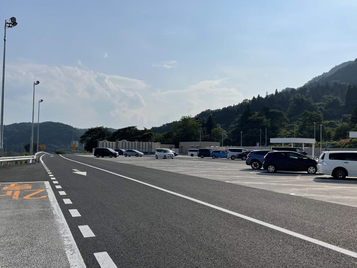 東北自動車道 国見SA 下り
