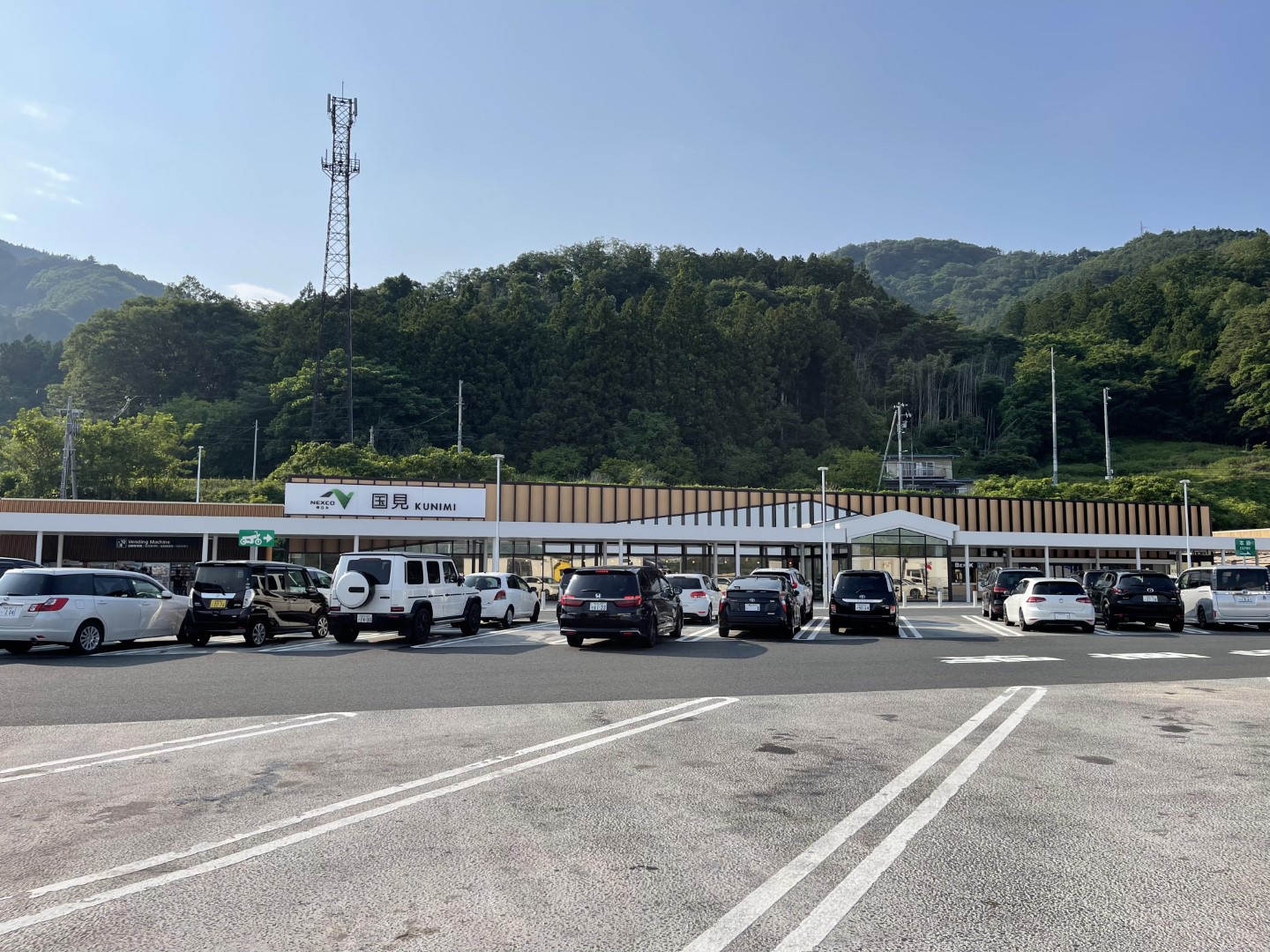 東北自動車道 国見SA 下り