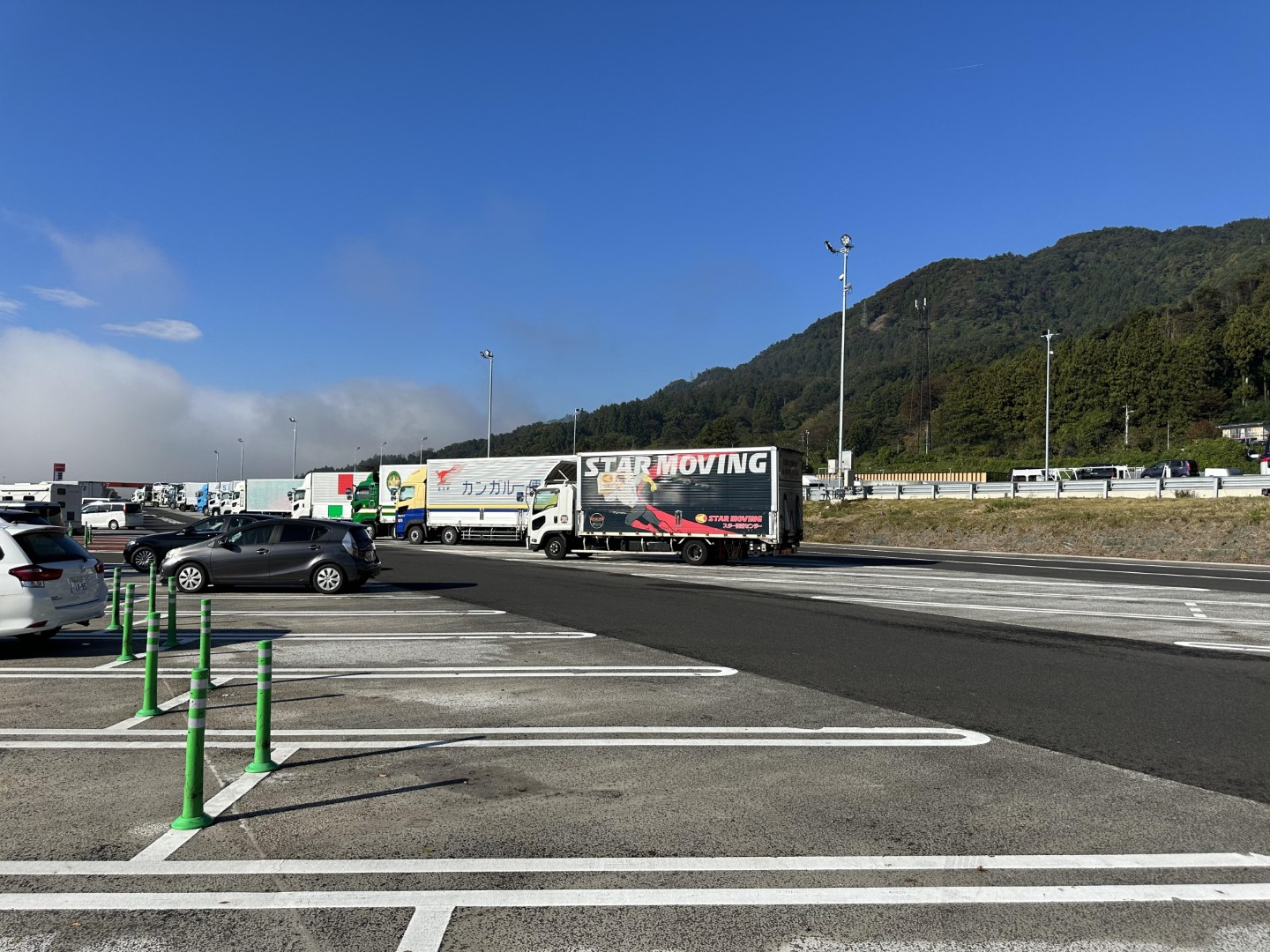 東北自動車道 国見SA 上り