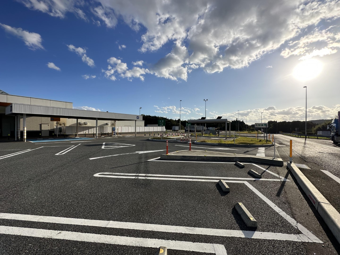 三陸自動車道 春日PA 上り