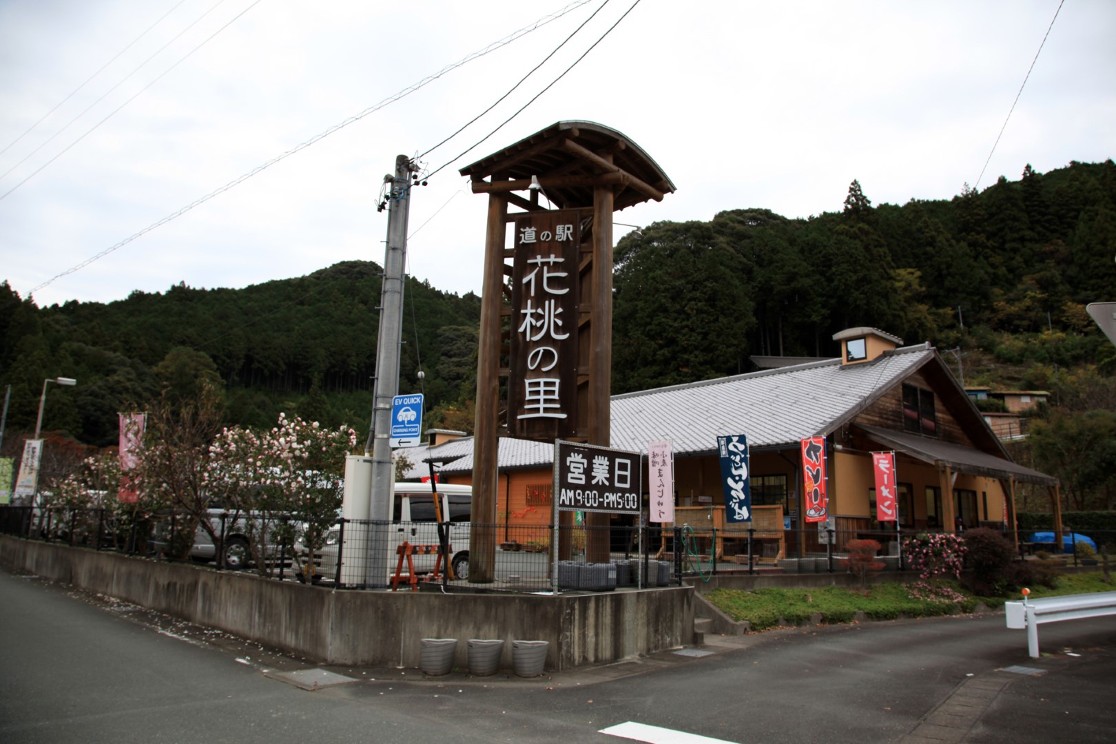 道の駅 天竜相津 花桃の里