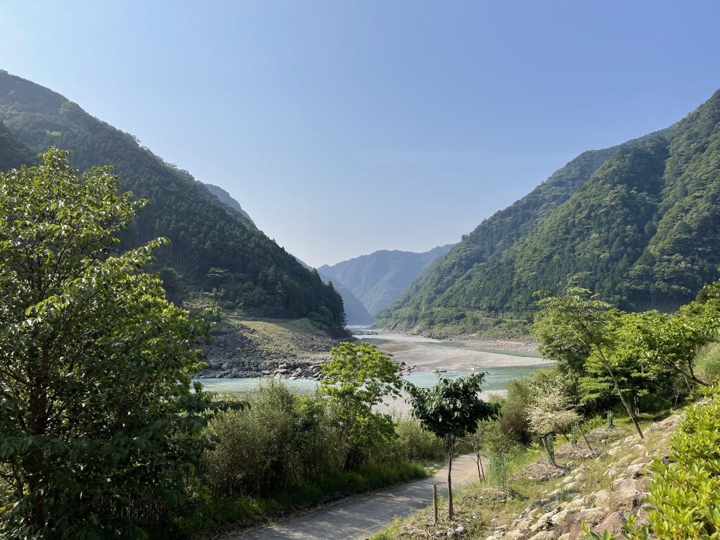 道の駅 瀞峡街道熊野川