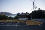 山形県源流の森駐車場の写真